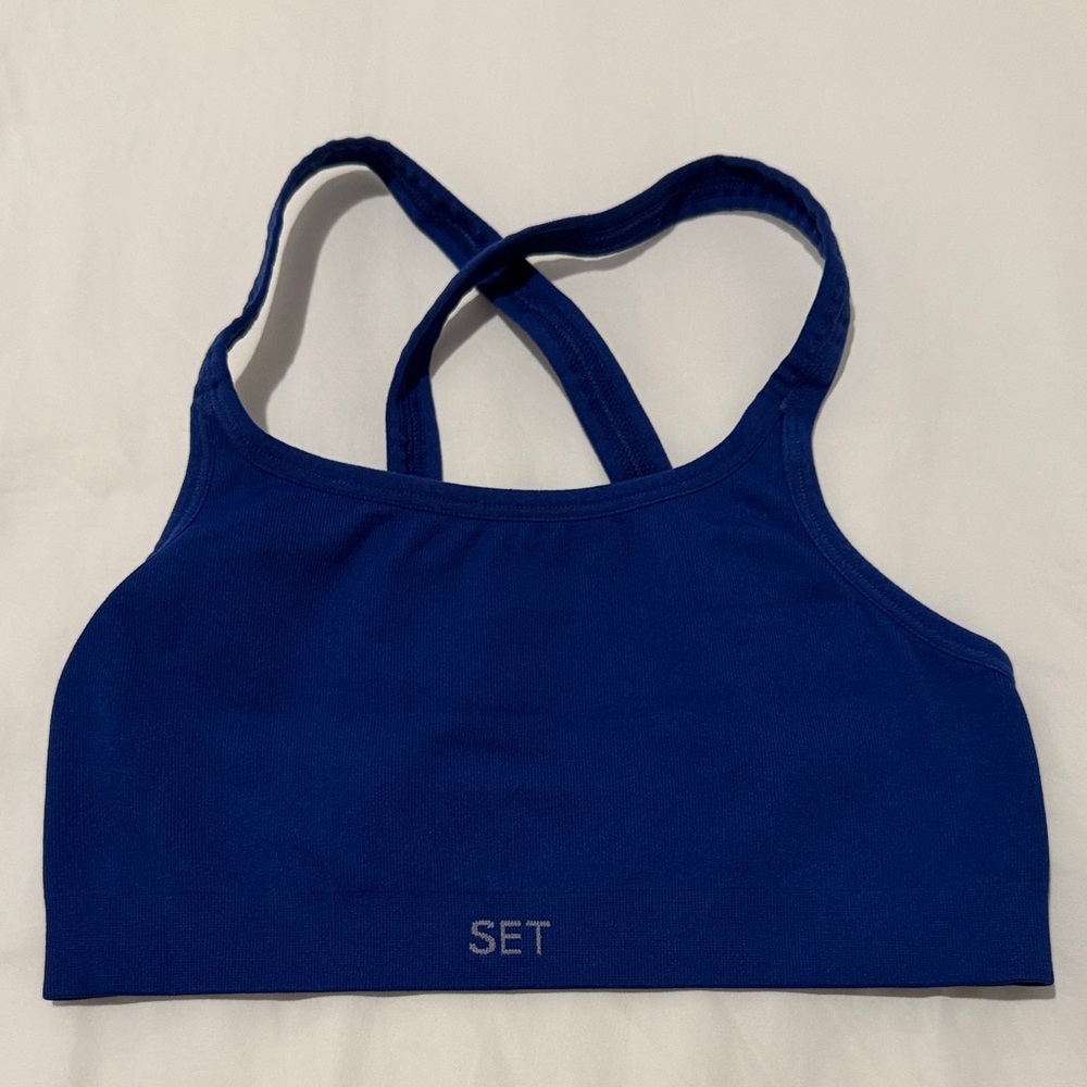 Set Active Sculptflex Box X Bra Royal Blue Size: S